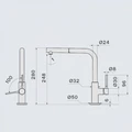 Смеситель Falmec TREVI CORNER медь/бронза mtrc.00#pqf