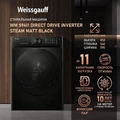 Стиральная машина Weissgauff WM 59411 Direct Drive Inverter Steam Matt Black 434765