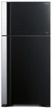 Холодильник двухкамерный Hitachi R-VG660PUC7-1 GBK черный 1897614