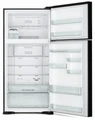 Холодильник двухкамерный Hitachi R-VG660PUC7-1 GBK черный 1897614