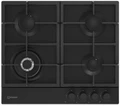 Варочная панель газовая Indesit THPM 642 WS/BL/I, черный 869890400260