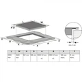 Варочная панель индукционная Midea MIH65783F 6936718329390
