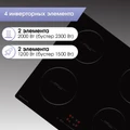 Стеклокерамическая варочная панель Zigmund Shtain CI 30.6 B 4250055620258