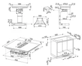 Варочная панель с вытяжкой Smeg HOBD472D 8017709321079