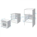 Электрический духовой шкаф с функцией СВЧ Korting OKB 1340 GNBX MW 00000017165