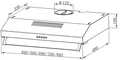 Вытяжка Evelux Ulla 60 W 00000019481