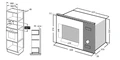 Встраиваемая микроволновая печь Kuppersberg HMW 650 BX 00005914