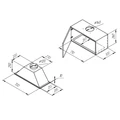 Встраиваемая вытяжка Kuppersberg INLINEA 70 WX 00006393