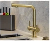 Комплект Omoikiri Nagano-LG + Pure drop Lite 4178.8028 светлое золото 4178.8028