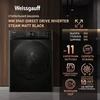 Стиральная машина Weissgauff WM 59411 Direct Drive Inverter Steam Matt Black 434765