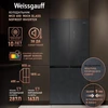 Холодильник Weissgauff WCD 450 Rock Glass NoFrost Inverter 437286 437286