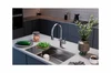 Смеситель кухонный с дозатором Oulin OL - 8018 Satin 4678590023486