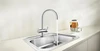 Смеситель для кухни Blanco Trima UltraResist нержавеющая сталь 525820 525820