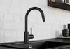Смеситель Blanco MIDA-S 526653 Silgranit матовый черный 526653