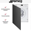 Встраиваемая стирально-сушильная машина Smeg LSIA127 8017709302726