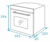 Встраиваемый электрический духовой шкаф Akpo PEA 7009SED03 WH ak-17057