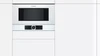 Встраиваемая микроволновая печь Bosch BFR634GW1 bfr634gw1