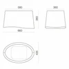 Островная вытяжка Falmec MARE E.ION IS GLASS WHITE CENI66.E0P6#ZZZF441F ceni66.e0p6#zzzf441f