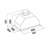Встраиваемая вытяжка Falmec Gruppo Incasso Evo 50 P.E.(800/1280 м3/ч) CGIW50.E11P2#ZZZI491F cgiw50.e11p2#zzzi491f