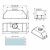 Встраиваемая вытяжка Falmec Gruppo Incasso Evo 70 P.E. (600/960 м3/ч) CGIW70.E11P2#ZZZI461F cgiw70.e11p2#zzzi461f