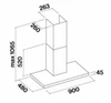 Вытяжка пристенная Falmec Luce Glass Black 90см CLHN90.00P6#ZZZN491F clhn90.00p6#zzzn491f