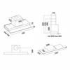Встраиваемая вытяжка Falmec MOVE 120 white cmkn20.e0p2#zzzf490f