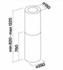 Островная вытяжка Falmec White Polar Isola 35 CPWI90.E0P2#ZZZB491F cpwi90.e0p2#zzzb491f