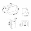 Вытяжка пристенная Falmec Tab White 80 см CTCN80.E0P2#ZZZB491F ctcn80.e0p2#zzzb491f