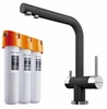 Комплект смеситель+фильтр Omoikiri Nagano-BL-P + Pure drop Lite 4047.8028P 4047.8028p