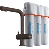 Omoikiri Nagano-ES-P, смеситель, гранит, espresso + Pure drop Lite 4500.8028