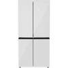 Холодильник Zugel ZRCD430W белое стекло 465078