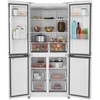 Холодильник Zugel ZRCD430W белое стекло 465078