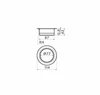 Сменная горловина для измельчителей Omoikiri Nagare Slim NA-02-LG Светлое золото 4956686 4956686