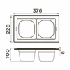 Контейнер Omoikiri DC-04-2 LG 4999086