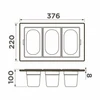 Контейнер Omoikiri DC-04-3 IN 4999087