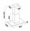 Островная вытяжка Falmec Lumen Isola Steel 90 CLUI90.E0P1#NEUI491F clui90.e0p1#neui491f